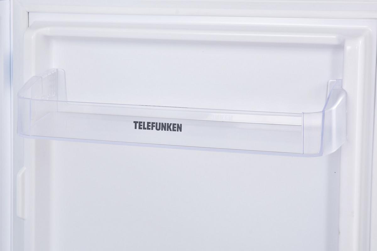 KÜHLSCHRANK Einbau, mit Gefrierfach, 122cm Nische, Schlepptür-Technik, 187 Liter Nutzinhalt - Weiß, Glas/Kunststoff (54/122.5/54.5cm) - Telefunken