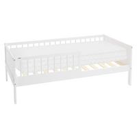 KINDERBETT mit Matratze 80x160 cm Weiß - Weiß, Holz (80/160cm) - ML-DESIGN