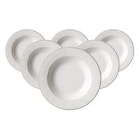 SUPPENTELLER Isabella beige ø 21,5 cm 6er Set - Beige, Keramik (21.5cm) - Ritzenhoff Breker