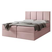 BOXBETT Rebos - H3 - Rosa, Holz/Textil (160/200cm) - MIRJAN24