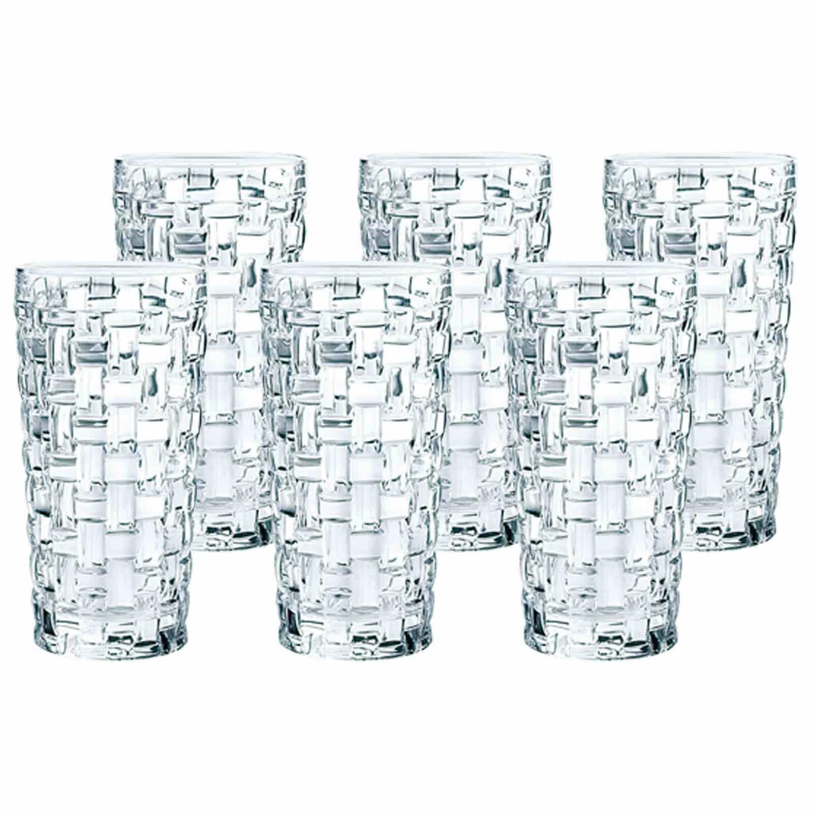 LONGDRINKGLÄSER Bossa Nova transparent 395 ml 6er Set - Transparent, Glas (0.395L) - Nachtmann