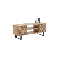 LOWBOARD Focus - Eichefarben, Holzwerkstoff (40/49/155cm) - RAUMHIRSCH FURNITURE