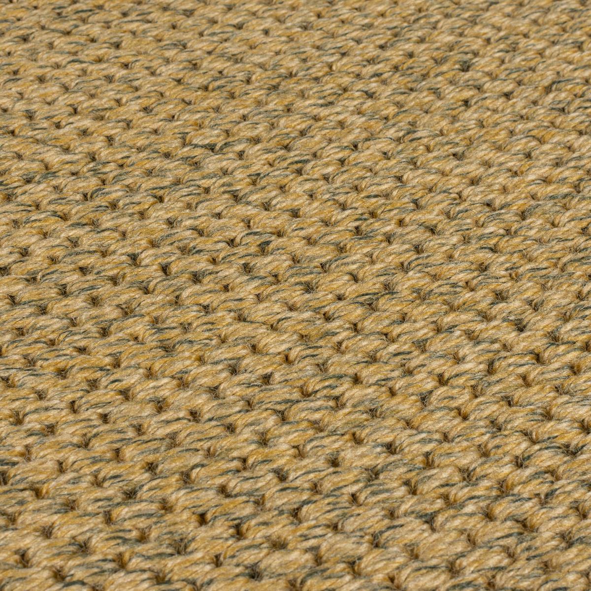 OUTDOORTEPPICH Waschbar KEER, mit Bordüre, Natur-Grau, 200 x 290 cm - Beige, Textil (200/290cm) - KADIMA DESIGN