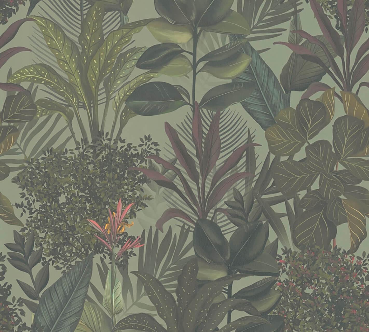 VLIESTAPETE Grün 53/1005 cm - Grün, Textil (53/1cm) - KUNSTLOFT