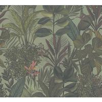 VLIESTAPETE Grün 53/1005 cm - Grün, Textil (53/1cm) - KUNSTLOFT