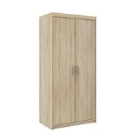 DREHTÜRENSCHRANK ELENORA 89,7/190,5/53cm 2-türig Sonoma Eiche - Sonoma Eiche, Holzwerkstoff (89.7/190.5/53cm) - MASSENO