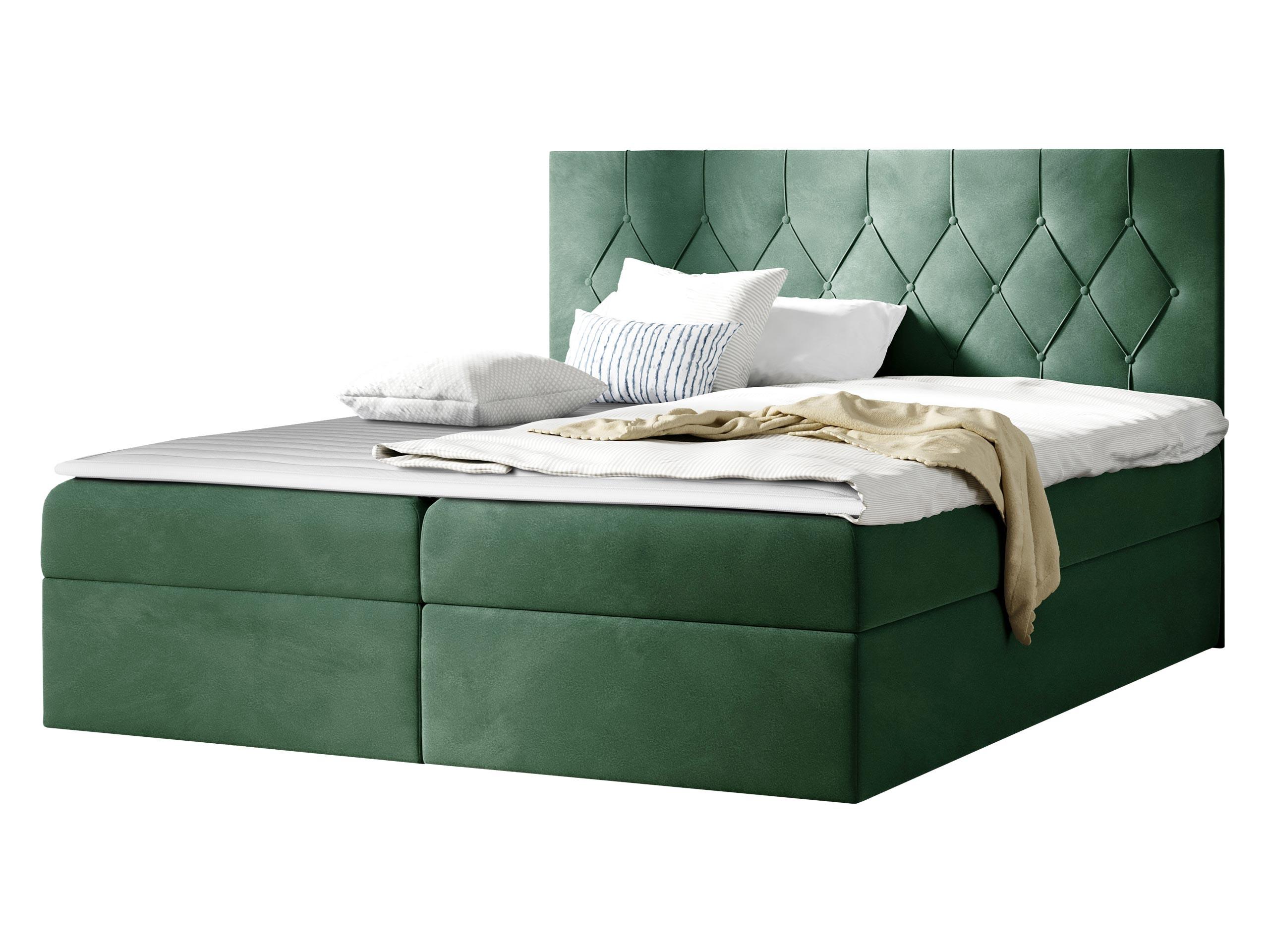 BOXBETT Sky - H3 - Grün, Holz (160/200cm) - MIRJAN24