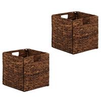 KORB CAO 2er-Set braun - Braun, Naturmaterialien (32/32/32cm) - CARO-Möbel
