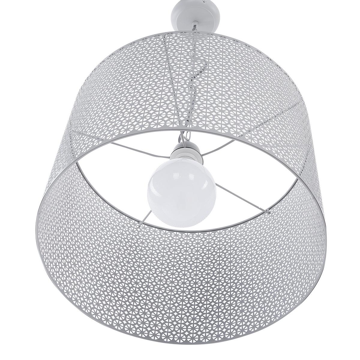 HÄNGELEUCHTE Mezen 44/44/82 cm - Grau, Metall (44/44/82cm) - Beliani