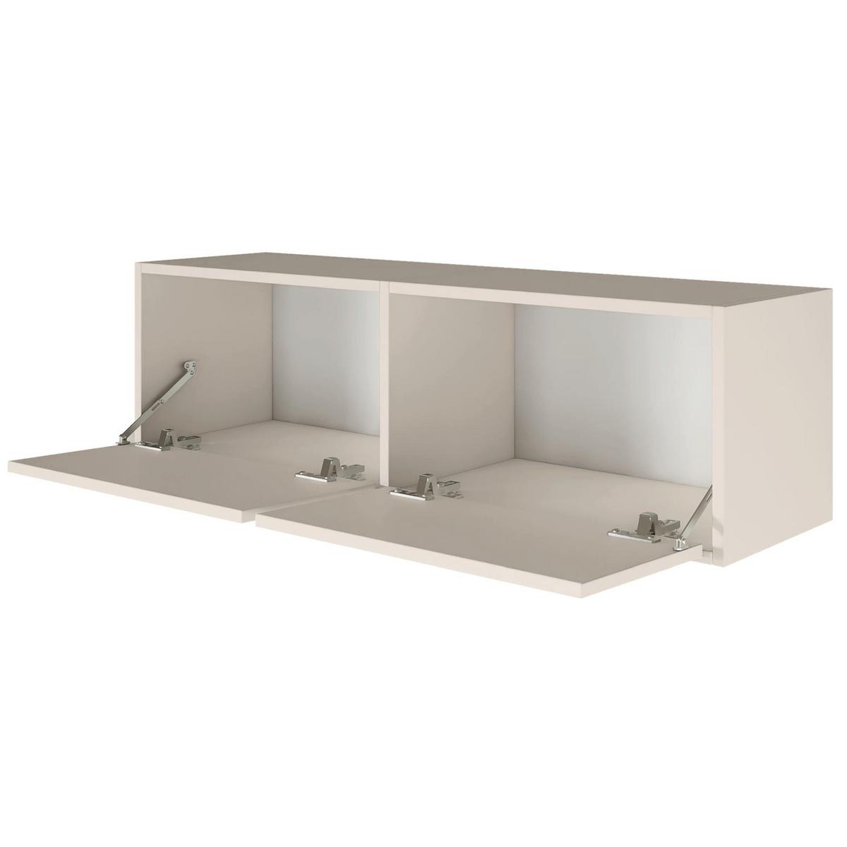 TV-LOWBOARD hängend, 2 Klappen, Kaschmir, 100 cm - Kaschmir, Holzwerkstoff (100.6/30/30cm) - Selsey