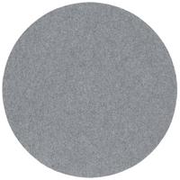 KUNSTRASEN RASENTEPPICH MIT NOPPEN KINGSTON RUND - Grau, Textil (100/100cm) - Snapstyle