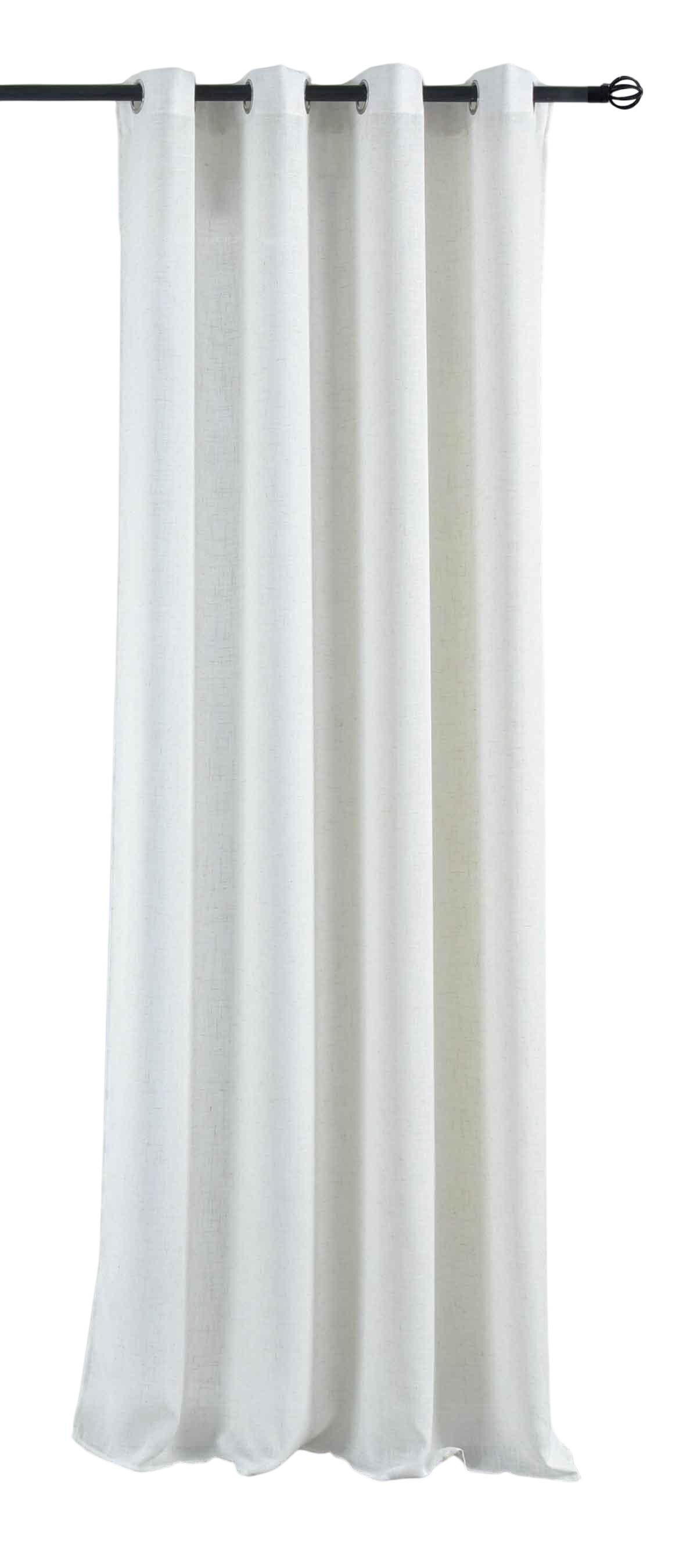 VORHANG »Essen« HxB 245x145 cm Beige - Beige, Textil (145/245cm) - Gardinenbox