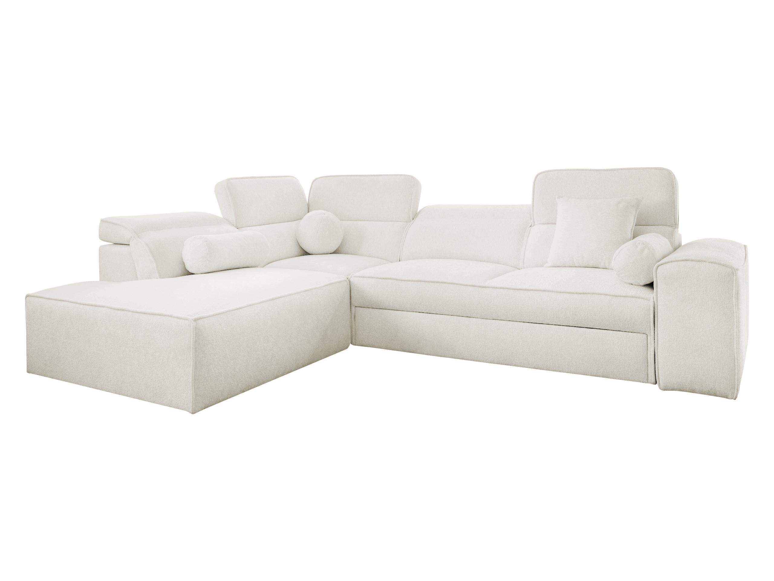 ECKSCHLAFSOFA Viveri VII, Seite: Links - Creme, Holz/Textil (276/214cm) - MIRJAN24
