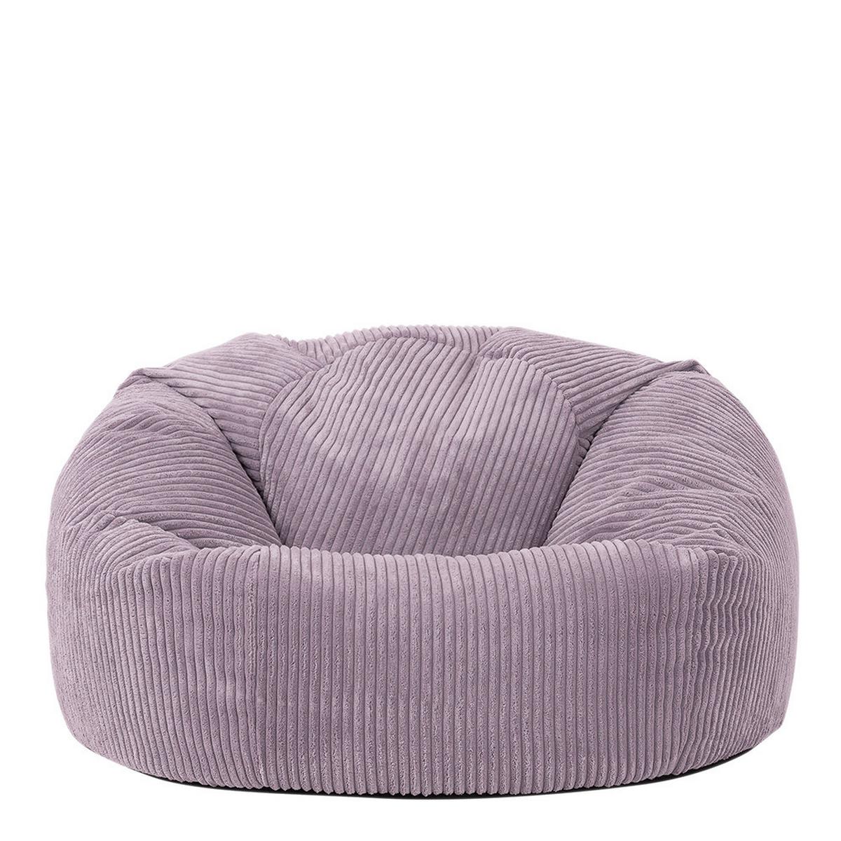 SITZSACK Klassisch Sessel aus Cord 2-tlg. - Lila, Textil (85/50/85cm) - icon