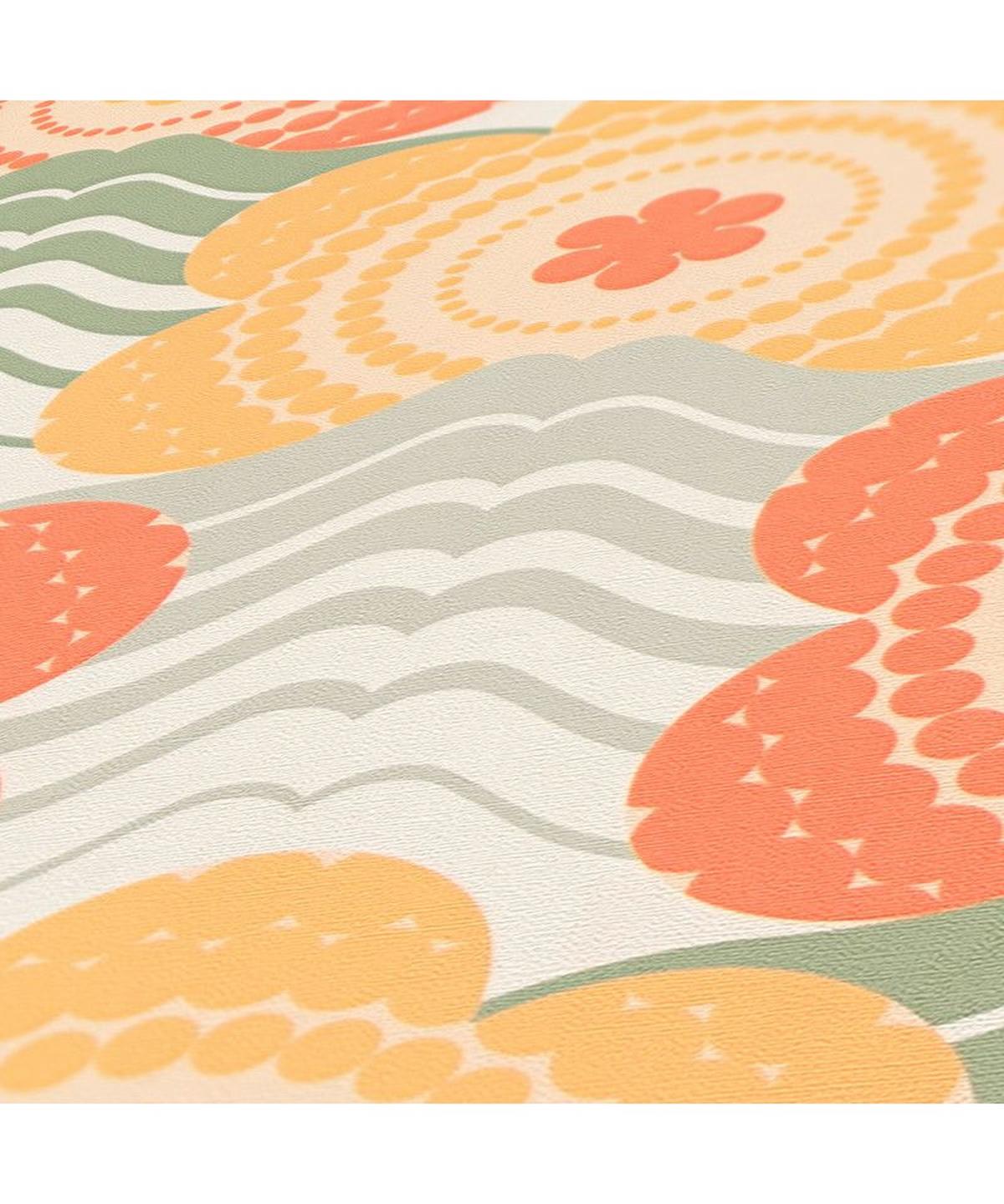 VLIESTAPETE Grün 53/850 cm - Grün, Textil (53/1cm) - KUNSTLOFT