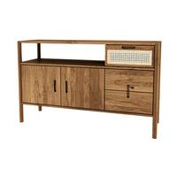 KOMMODE INA Wildeiche - Alteiche, Holz (142/86/46cm) - byoak