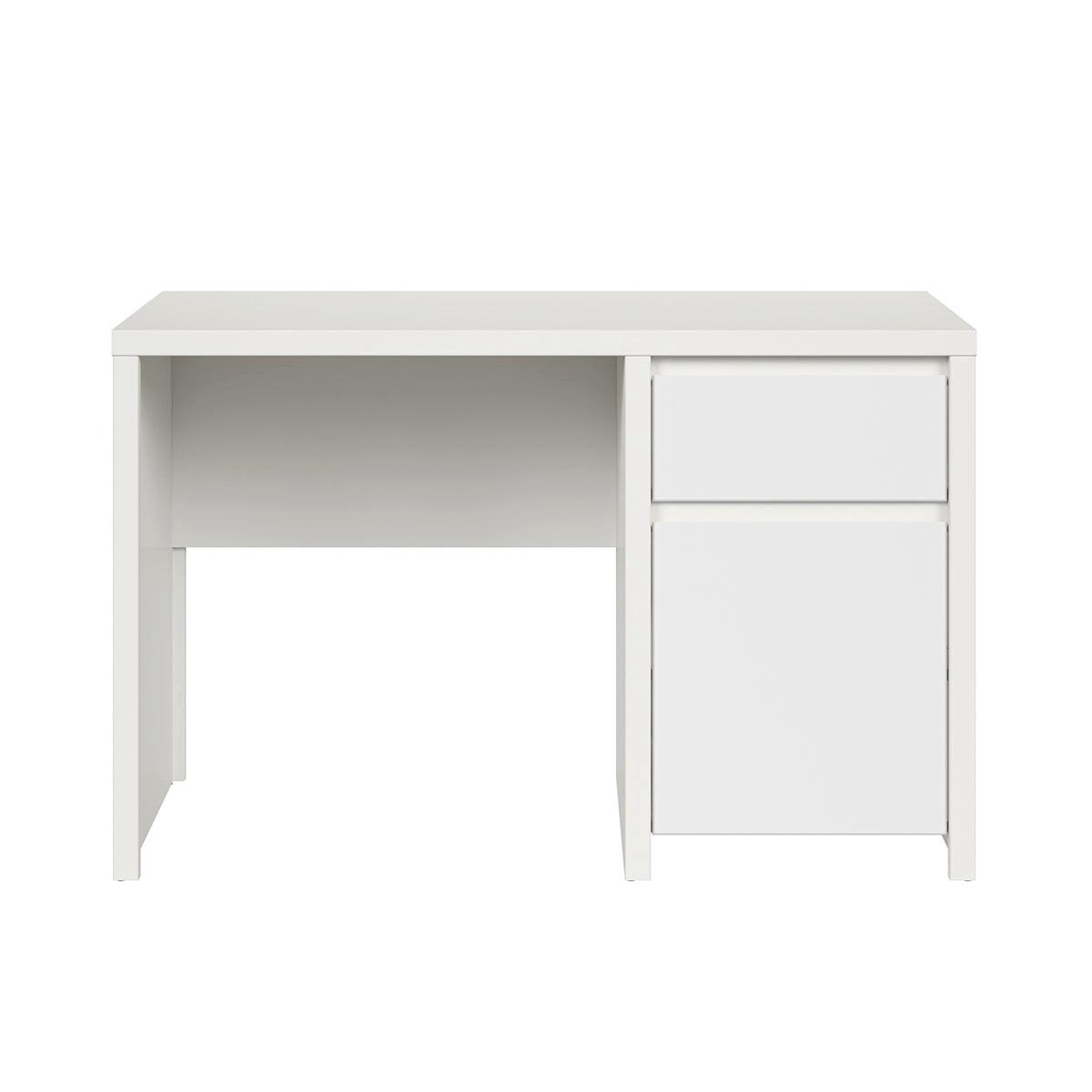 SCHREIBTISCH Soren Weiß matt - Weiß, Holzwerkstoff (120/65/77cm) - Petits-meubles