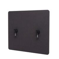 AKUSTIK-TISCHTRENNWAND Braun - Braun, Textil (65/60/2cm) - MCW