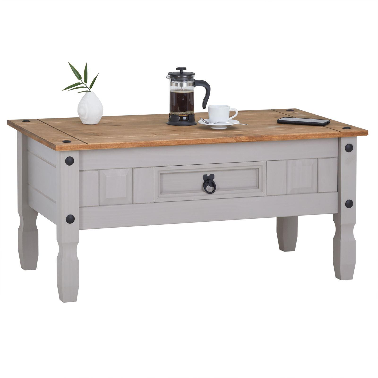 COUCHTISCH RAMON grau - Grau, Holz (50/95/43cm) - CARO-Möbel