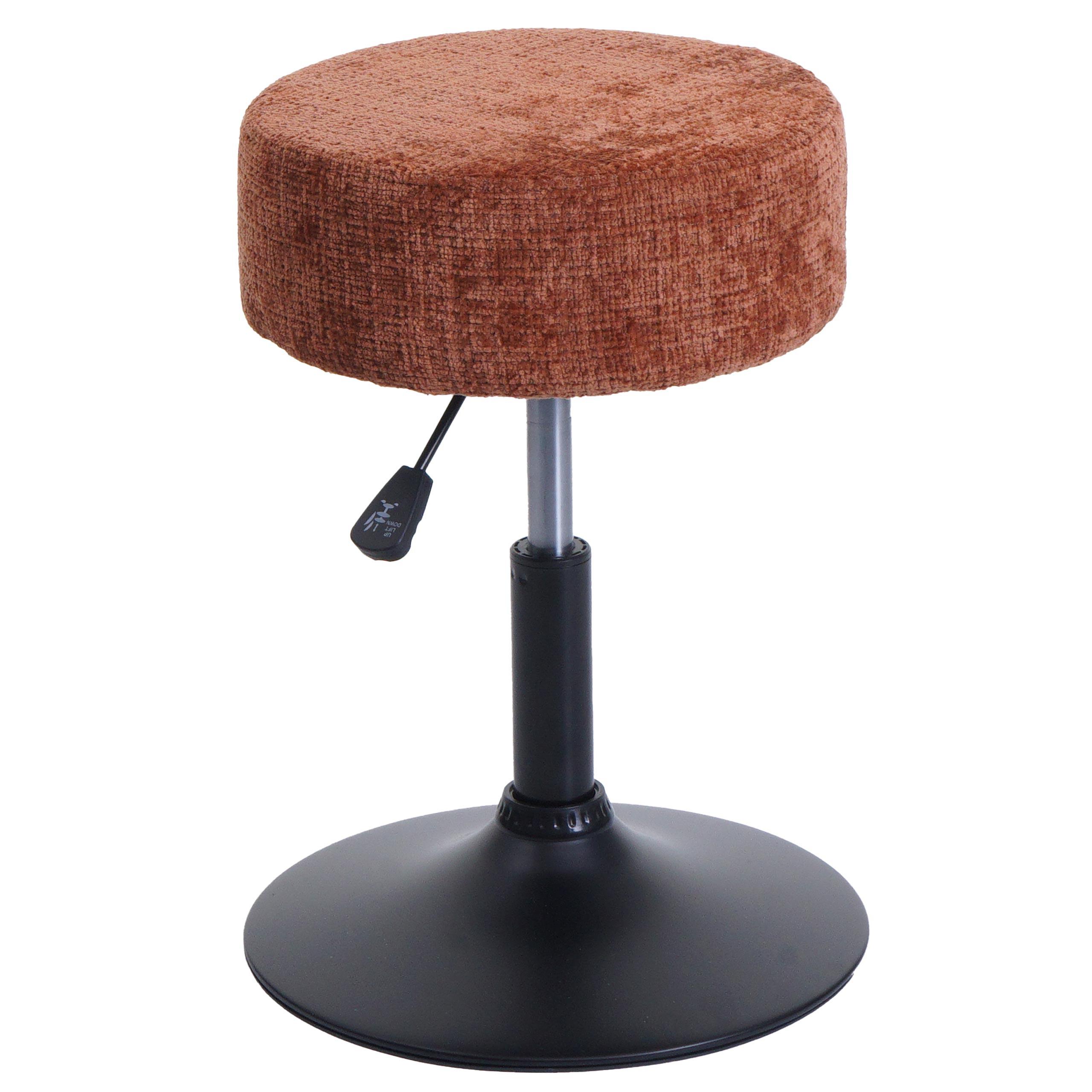 HOCKER Orange - Orange, Textil (37/57/37cm) - MCW