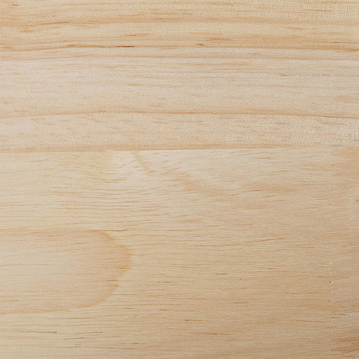 SERVIERWAGEN Weiß Trapani - Weiß/Braun, Holzwerkstoff (75/87/44cm) - Beliani