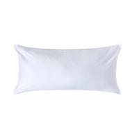 KISSENBEZUG Premium, Ägyptische Baumwolle, Fadendichte 1000 - Weiß, Textil (40/80cm) - Homescapes