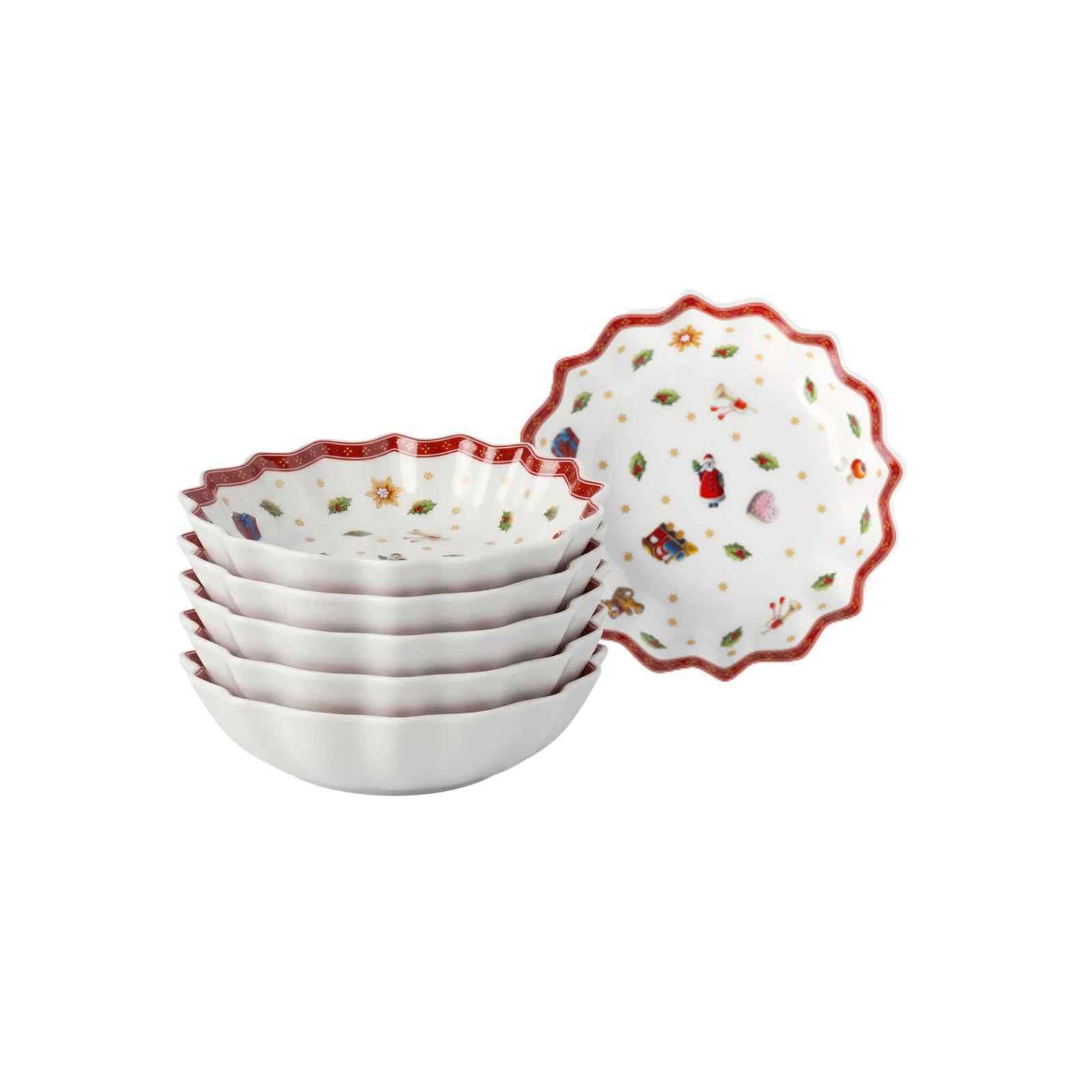 DIPSCHALEN Toy's Delight bunt ø 12,8 cm 6er Set - Multicolor, Keramik (12.8cm) - Villeroy & Boch