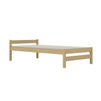 BETT 90/200 Axel Holz - Braun, Holz (90/200cm) - Petits-meubles