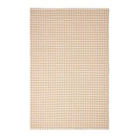 BAUMWOLLTEPPICH Vichy-Karo 60/90 cm - Beige, Textil (60/90cm) - Homescapes