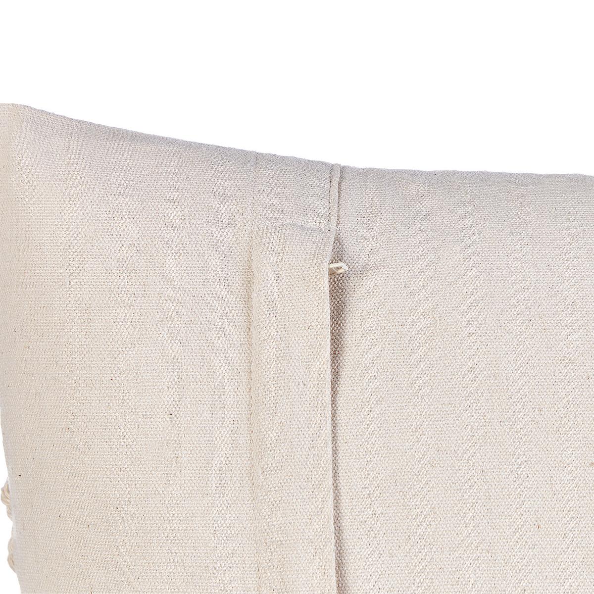 DEKOKISSEN 2er-Set Hellbeige 45/45 cm Kalam - Beige, Textil (45/45cm) - Beliani