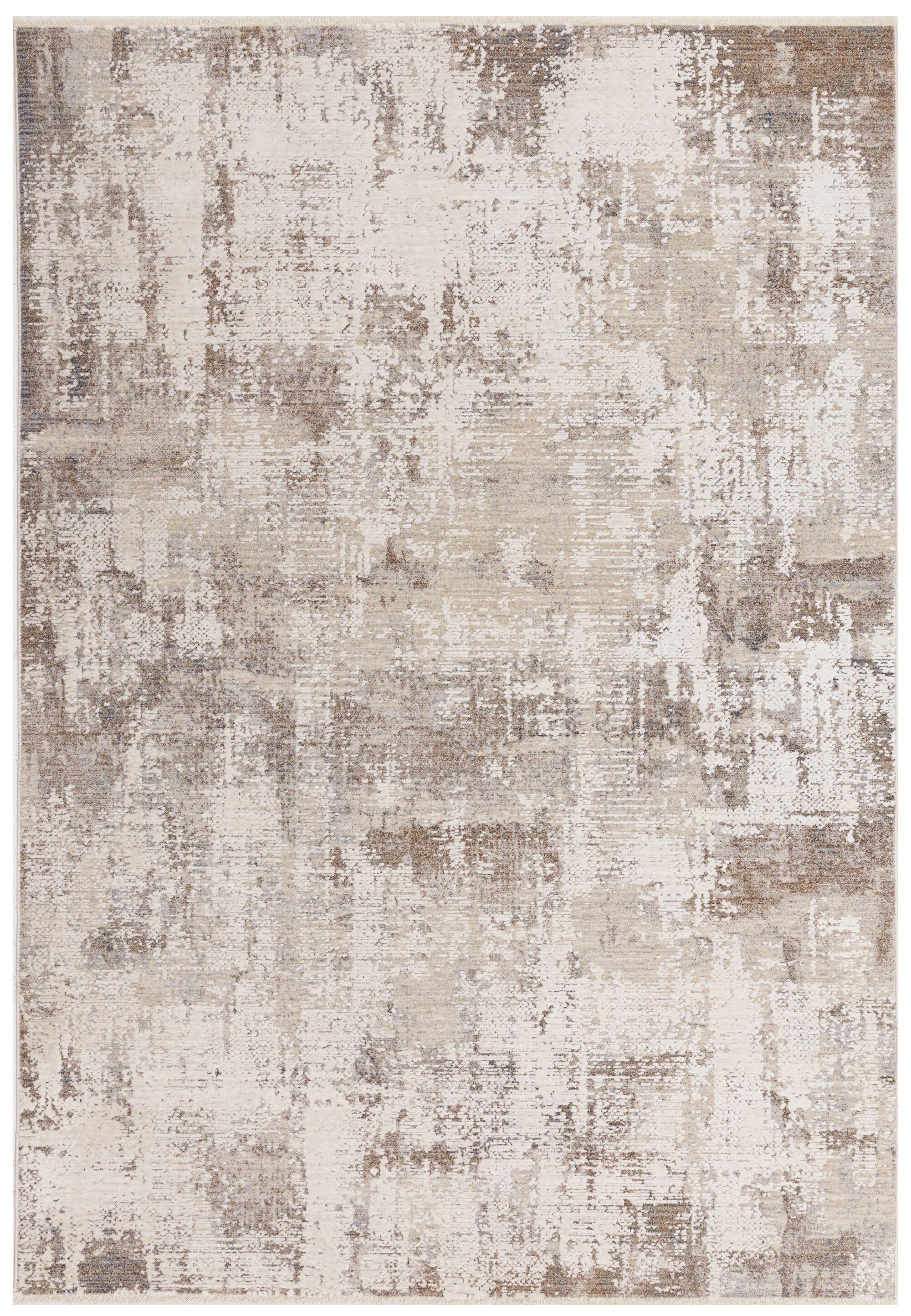 TEPPICH SIENA-Arbia, abstrakt, Beige, 160 x 240 cm - Beige, Textil (240/160cm) - KADIMA DESIGN