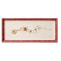 KUCHENPLATTE Winter Bakery Delight bunt 40 x 17 cm - Multicolor, Keramik (17.3/2.9/39.7cm) - Villeroy & Boch