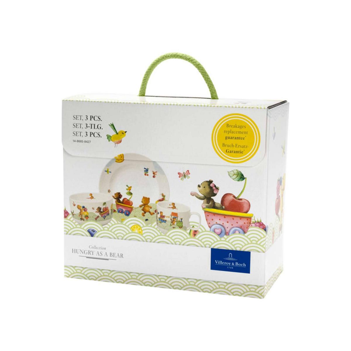 KINDERGESCHIRR Hungry as a Bear bunt - Multicolor, Keramik (2/2/2cm) - Villeroy & Boch