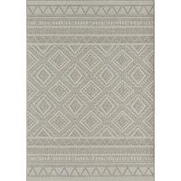 LÄUFER ESERA Ethno-Rauten Polypropylen Beige 67 x 180 cm - Beige, Textil (67/180cm) - KADIMA DESIGN