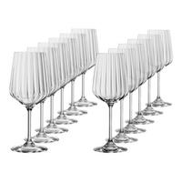 ROT- UND WEISSWEINGLÄSER Lifestyle transparent 12-tlg. - Transparent, Glas - Spiegelau