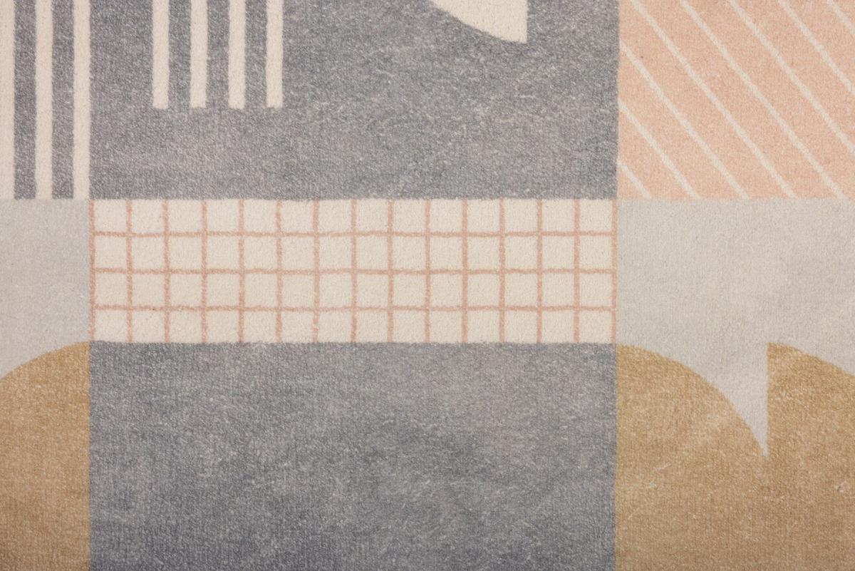 BADTEPPICH Ariella Grau 50x60 cm - Grau, Textil (50/60cm) - Gino Falcone