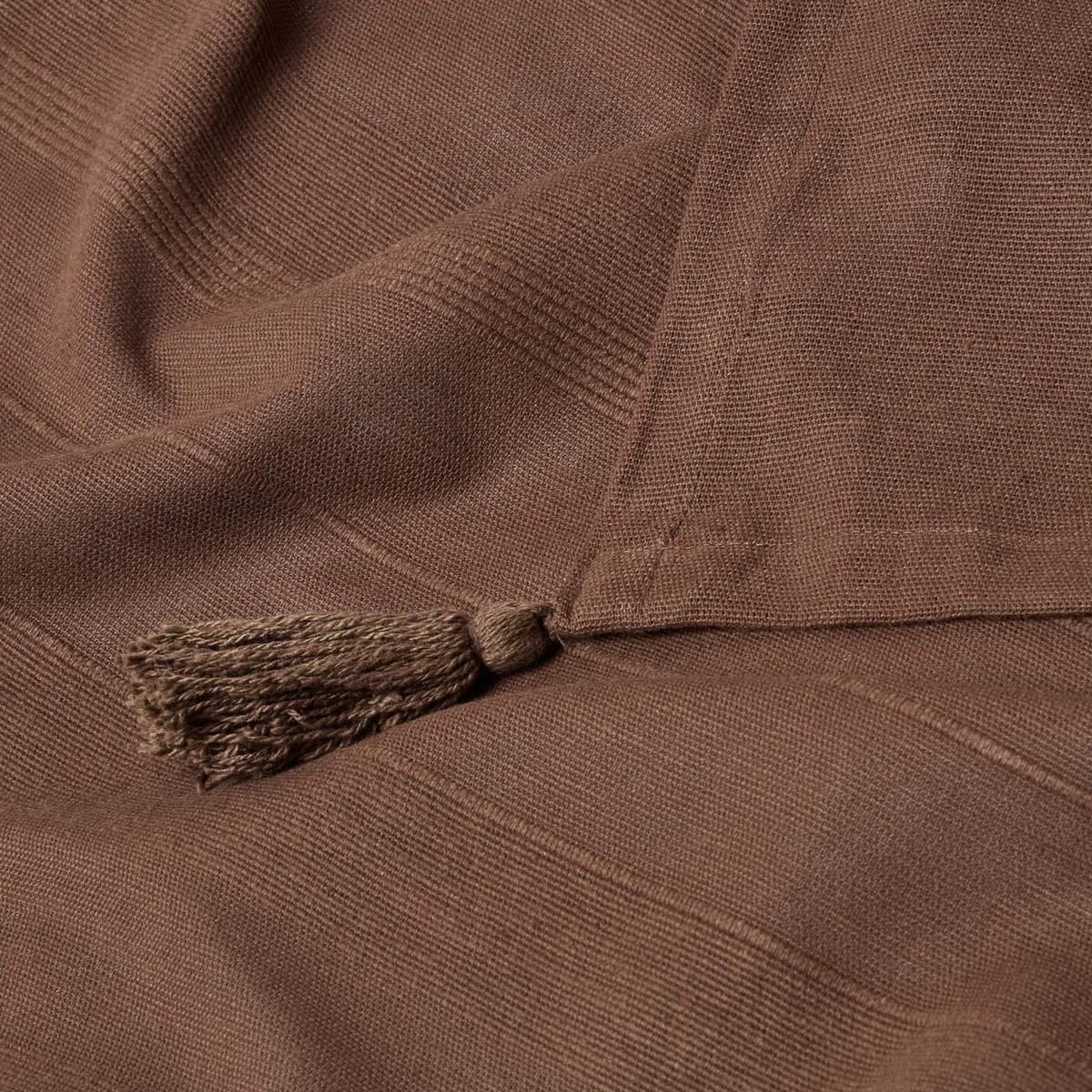 TAGESDECKE Rajput 255/360 cm, 100% Baumwolle - Braun, Textil (225/360cm) - Homescapes