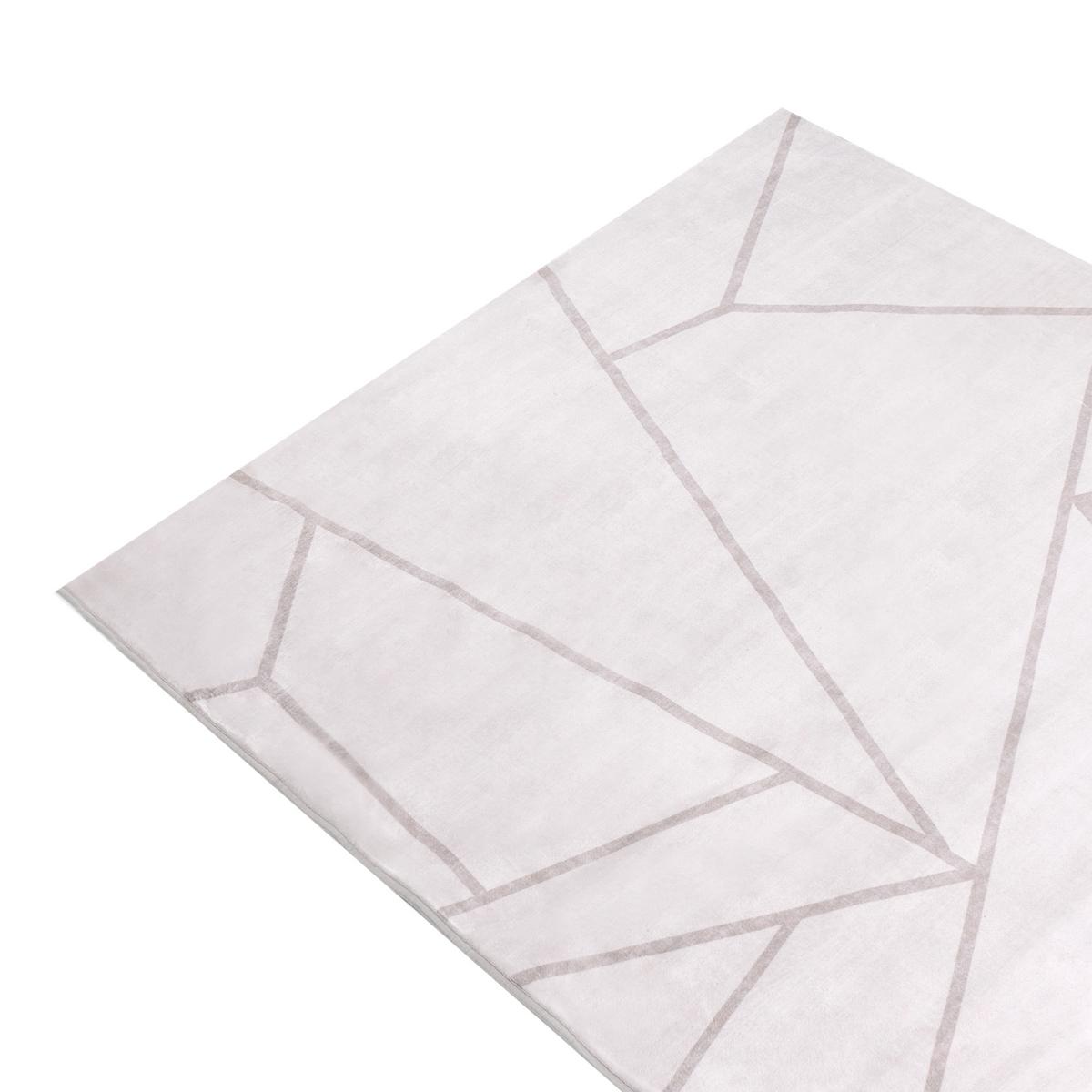 TEPPICH Hellbeige 160/230 cm Posof - Beige, Textil (160/230cm) - Beliani