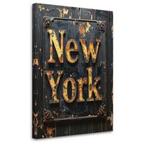 LEINWANDBILD Inschriften und Zitate 40x60cm - Schwarz, Textil (40/60cm) - Feeby