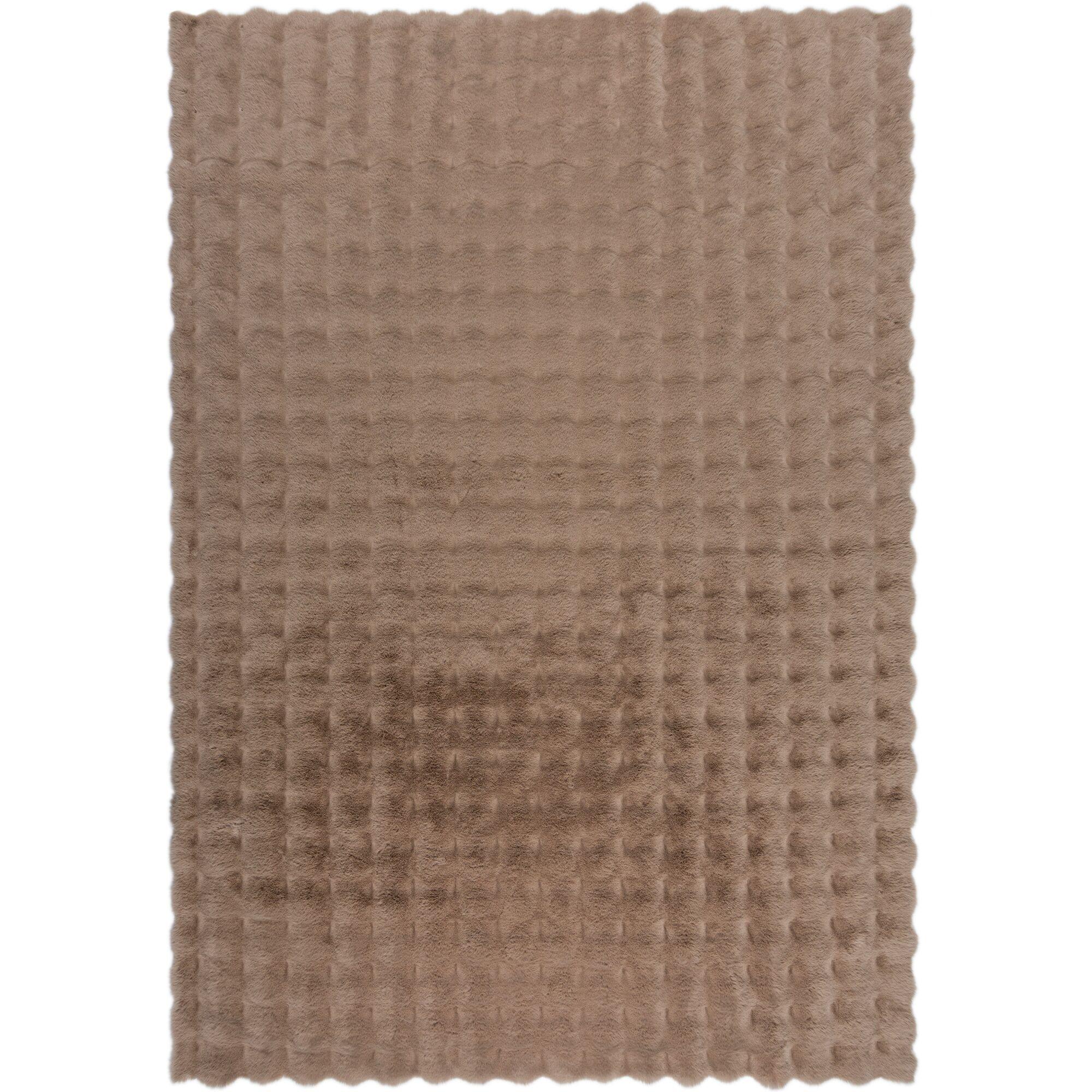 TEPPICH Waschbar LUNE, mit Struktur, Taupe, 180 x 290 cm - Braun, Textil (180/290cm) - KADIMA DESIGN