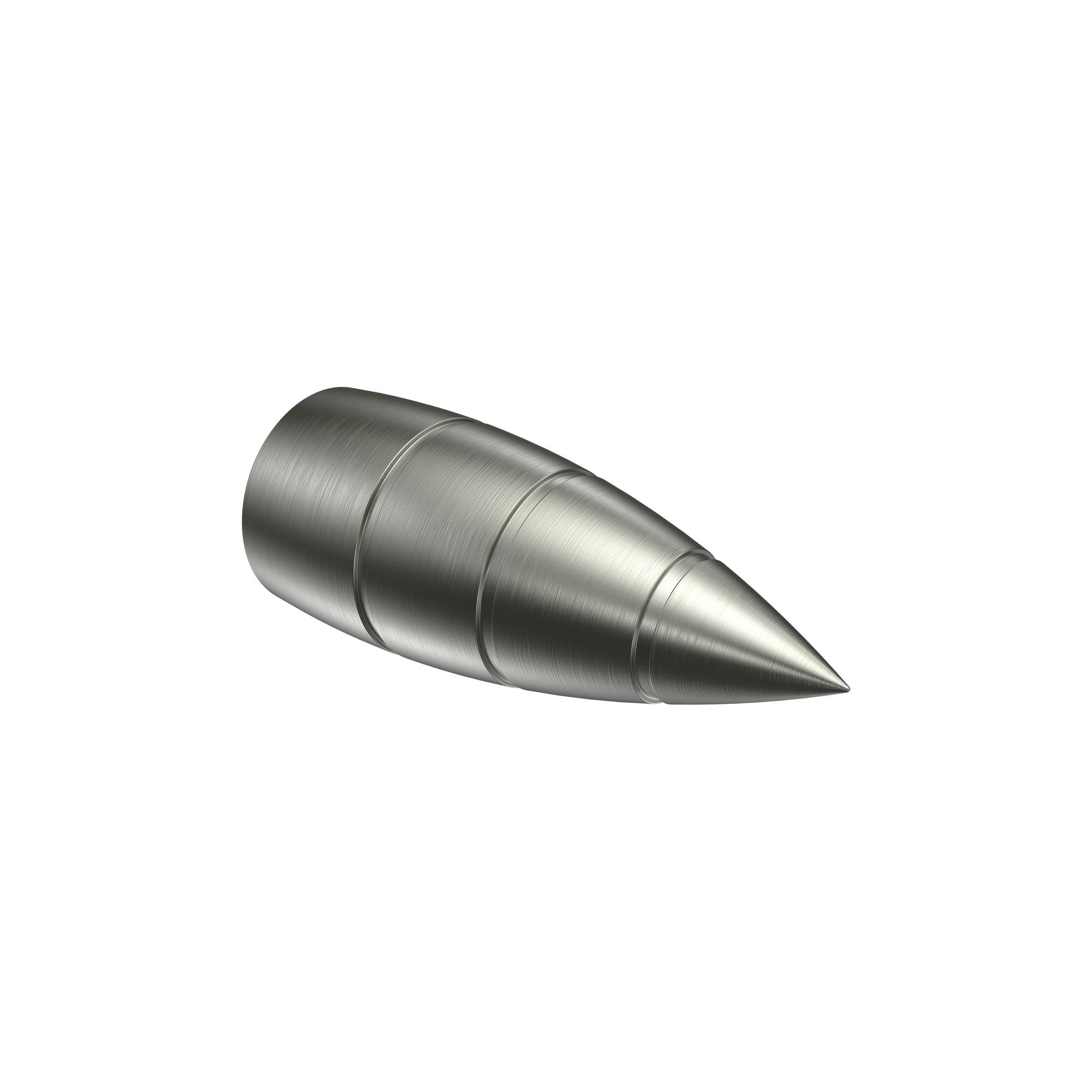 ENDSTÜCKE FÜR GARDINENSTANGEN 20 mm Ø, Samanto Edelstahl-Optik, Packung 2 Stück - Edelstahlfarben, Metall (6.4/2.9/2.9cm) - INTERDECO