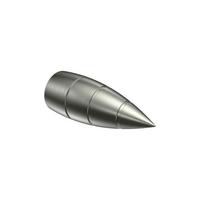 ENDSTÜCKE FÜR GARDINENSTANGEN 20 mm Ø, Samanto Edelstahl-Optik, Packung 2 Stück - Edelstahlfarben, Metall (6.4/2.9/2.9cm) - INTERDECO