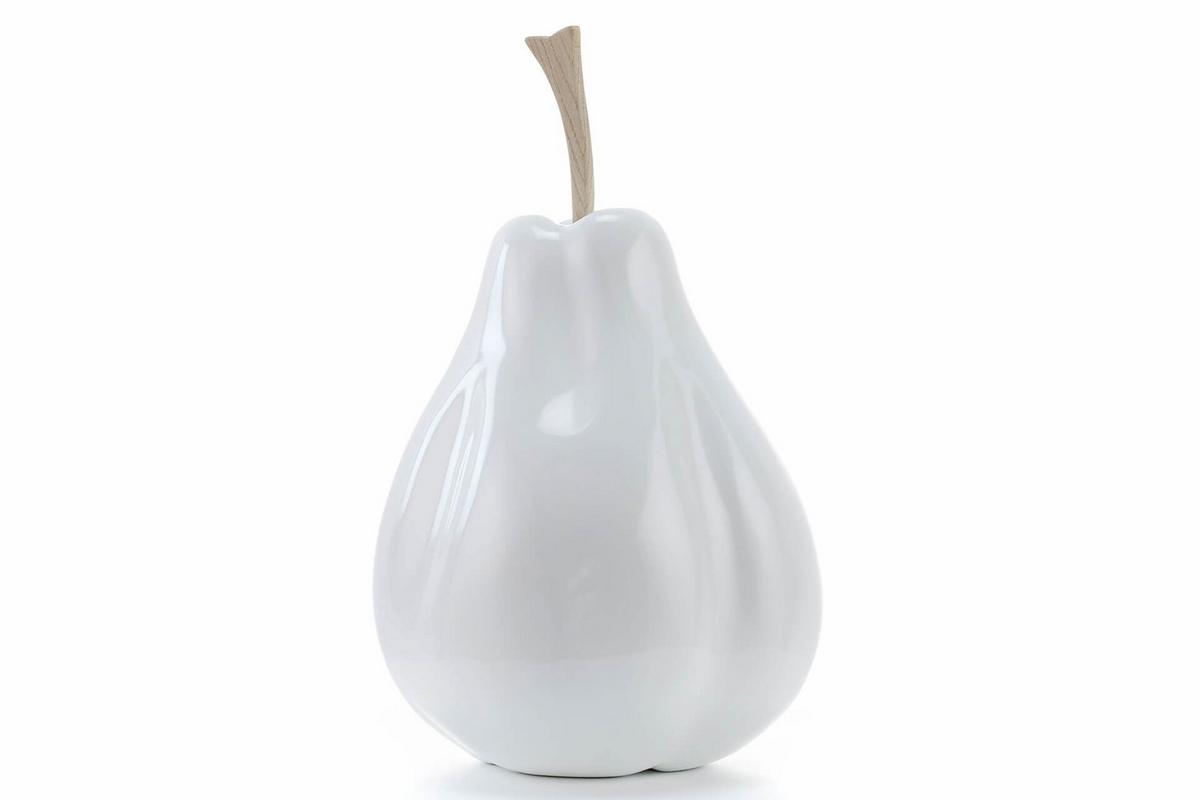 SKULPTUR Weiß 25/45 cm - Weiß, Stein (2/45/25cm) - KUNSTLOFT
