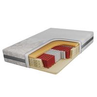 TASCHENMATRATZE RINALI - 140/200 - H3 - Apri - Hellgrau, Textil (140/200cm) - MKS
