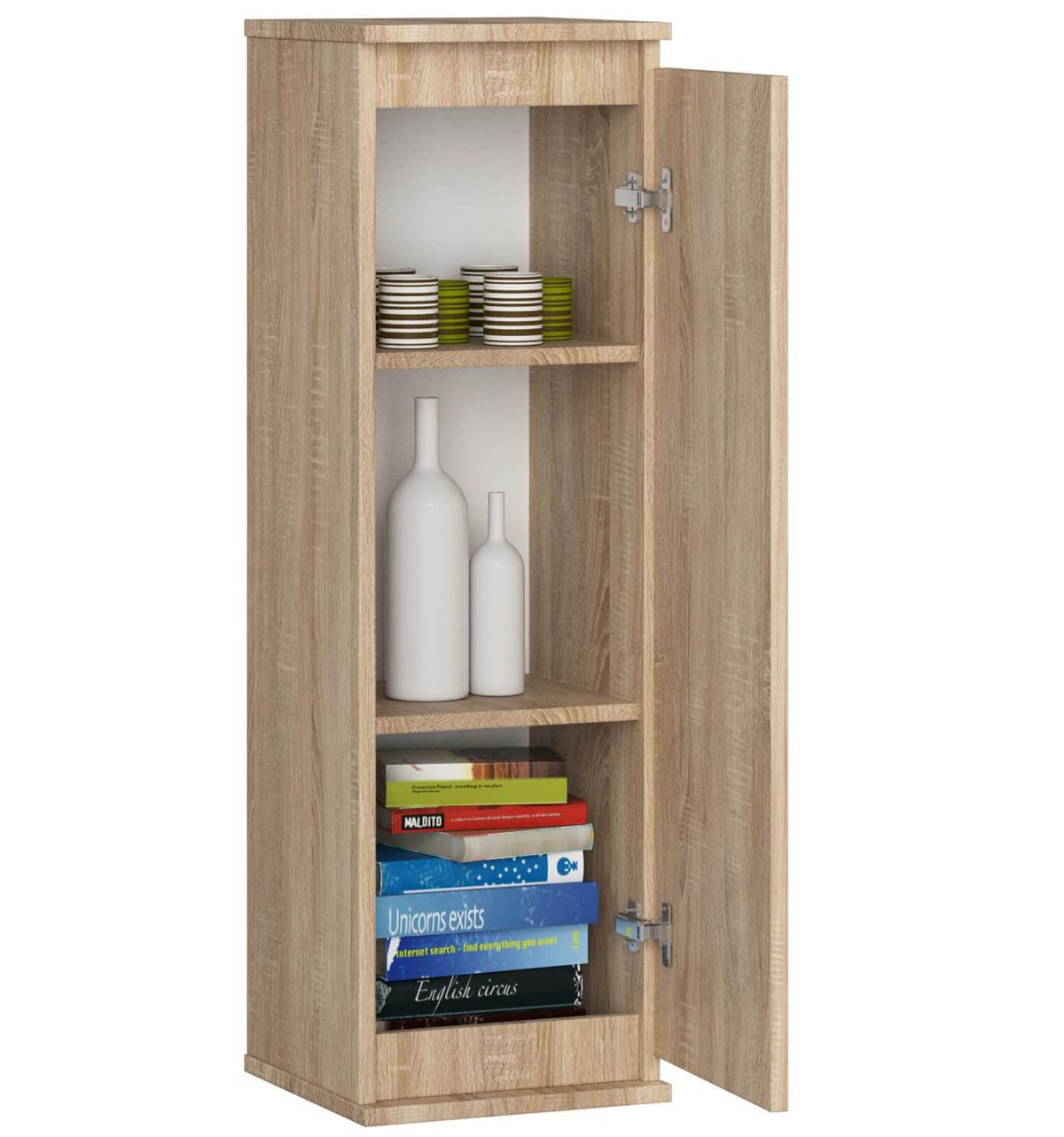 HÄNGESCHRANK Eiche Sonoma 99/30/30 - Sonoma Eiche, Holzwerkstoff (30/99/30cm) - RAUMHIRSCH FURNITURE