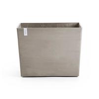 BLUMENTOPF Paris Wheels 85,2/39,5/65,8 cm Taupe - Taupe, Kunststoff (85.2/65.8cm) - Ecopots