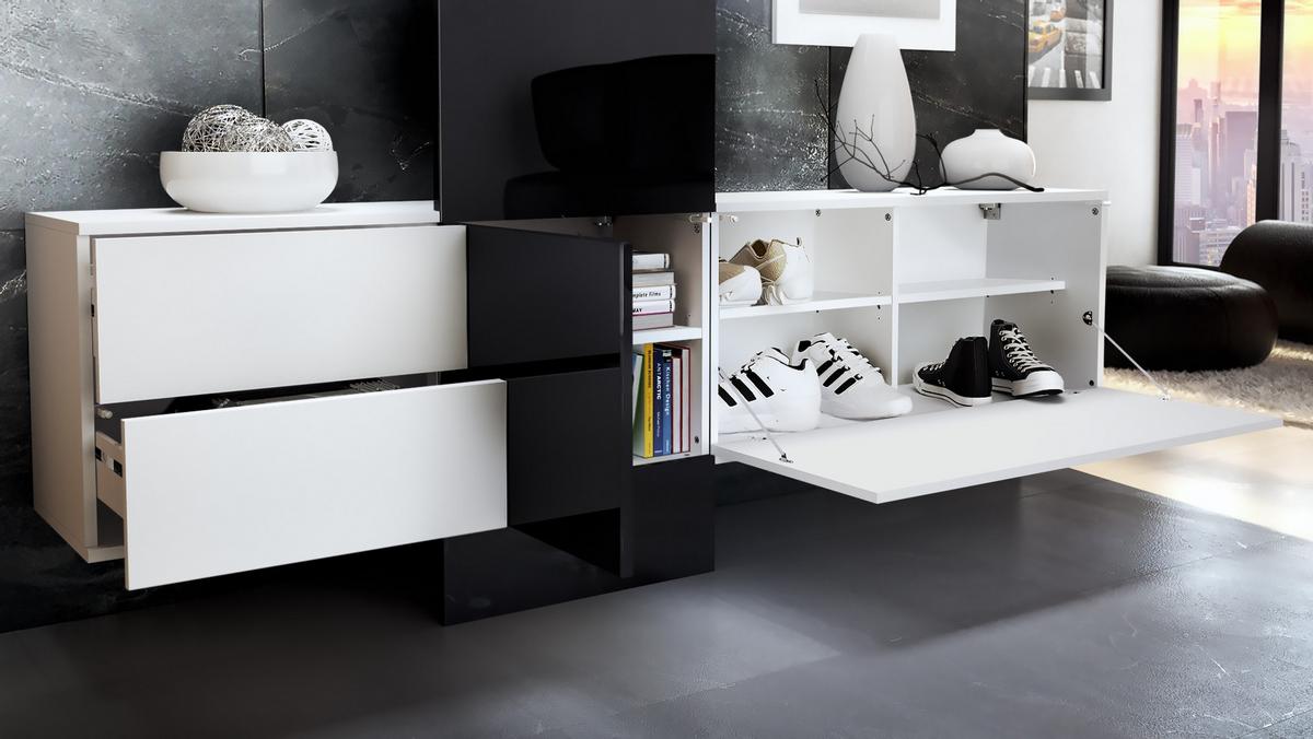 GARDEROBE Carlton Paneel in Eiche Nature - Eichefarben, Holzwerkstoff (208/193/35cm) - Vladon