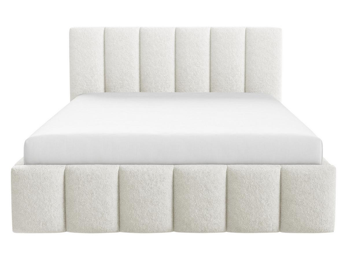 POLSTERBETT Lunaro - Creme, Holz/Textil (160/200cm) - MIRJAN24