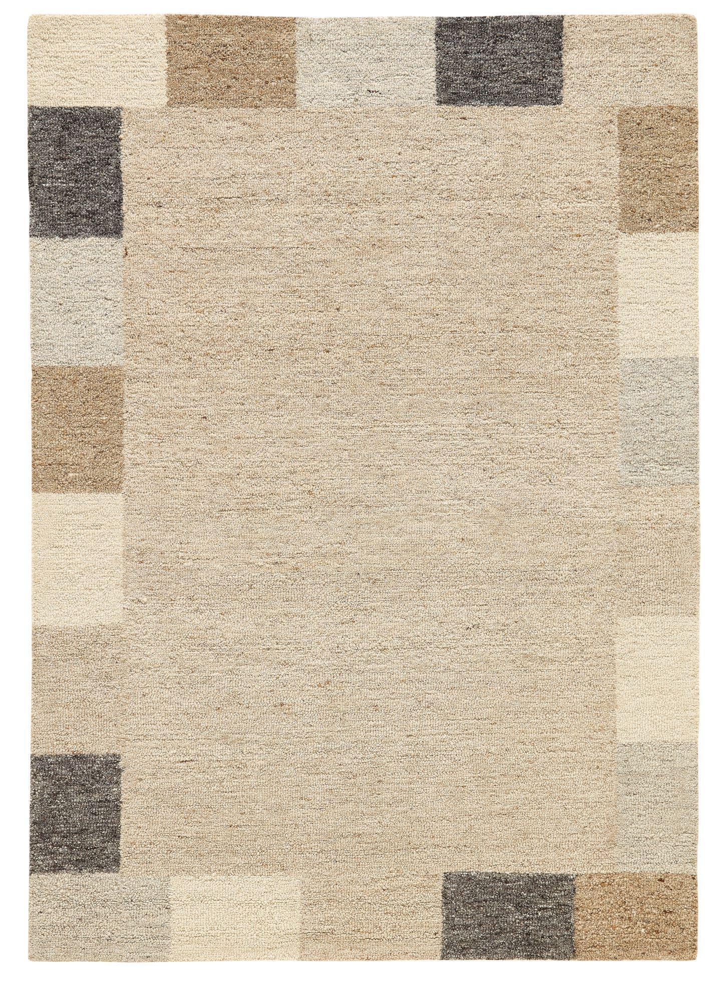TUFTTEPPICH Natur Loop 120x180 cm - Sandfarben, Textil (120/180cm) - Natur Pur