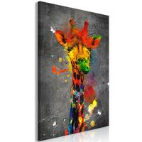 KUNSTDRUCK Bunt 80/120 cm - Multicolor, Textil (80/120cm) - KUNSTLOFT